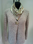 Roze vest van Scala en Garzato